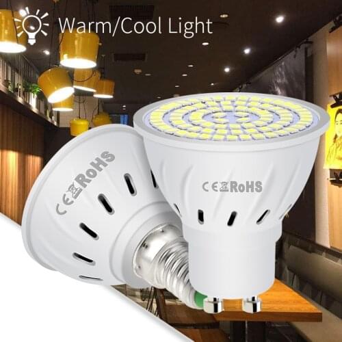 WENNI MR16 LED Bulb E27 Spotlight Bulb 220V Ampoule E14 LED Lamp GU10 Spot Light GU5.3 Lampada 48 60 80leds gu 10 Corn Light B22