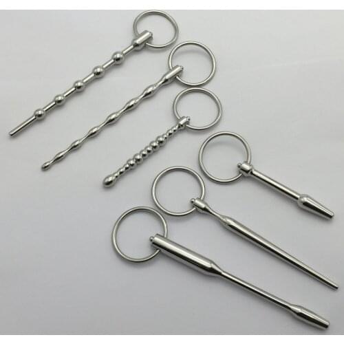 Male fun electric shock climax masturbation passion,stainless steel gay penis plug irritation rods,penis plug,urethral sound