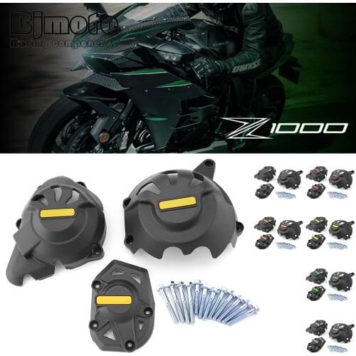Motorcycle Engine Protective Cover Fairing Guard Sliders Crash Pad For Kawasaki Z1000 Z1000SX 2010-2019