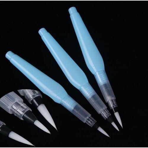 1PCS S/M/L Watercolor Brush pen Art Markers Water Tank Calligraphy Drawing Pen Beginner gift