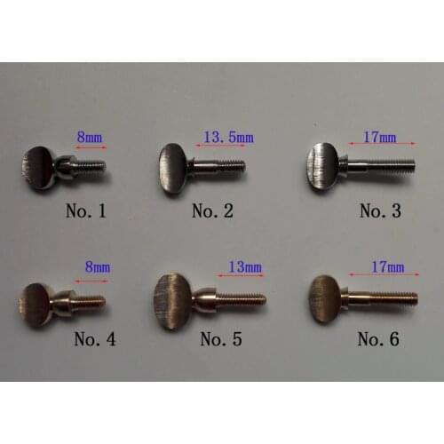 4 Pieces/Lot) Musical Instrument Neck Screws for Saxophone Clarinet Trumpet Trombone
