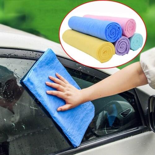 5Colors Universal 39X29cm Car Cleaning Cloth Towel PVA Window Glass Auto Care Washing Product Door Bathroom Accessories