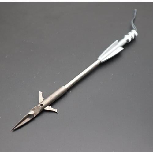 6pcs 165mm Triangular Rear Tail Deep-water Shot Fish Darts Slingshot Fish Catapult Fish Slingshot Arrow Head Catapult Darts Box
