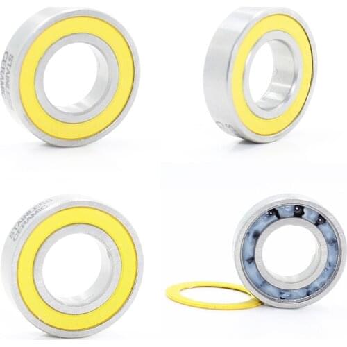 6901-2RS Stainless Bearing 12*24*6 mm ( 1 PC ) ABEC-3 6901 RS Bicycle Hub Front Rear Hubs Wheel 12 24 6 Ceramic Balls Bearings