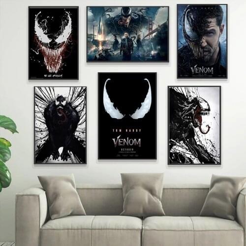 5D Diamond Painting Movie Venom Comic Hero Cross Stitch Kits Full Drill Square Embroidery Mosaic Art Picture of Rhinestones Gift