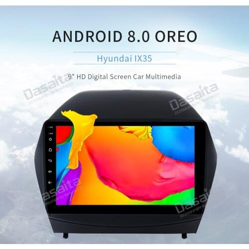 Android 9.0 Car Multimedia Player For Hyundai Tucson ix35 2009-2015 Radio stereo 2 din GPS Navigation Octa Core 2.5D IPS wifi