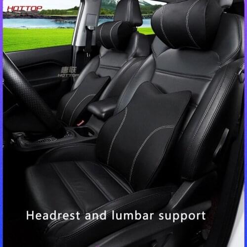 For Toyota RAV4 2019 2020 5th Headrest Waist Cushion Neck Pillow Memory Foam Interior Decoration Supplies
