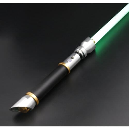 TXQ X-Lotus Lightsaber glow Cosplay Heavy Dueling Saber Metal Laser Sword with 1 Inch Blade Toys Gift Smooth Swing Juguetes