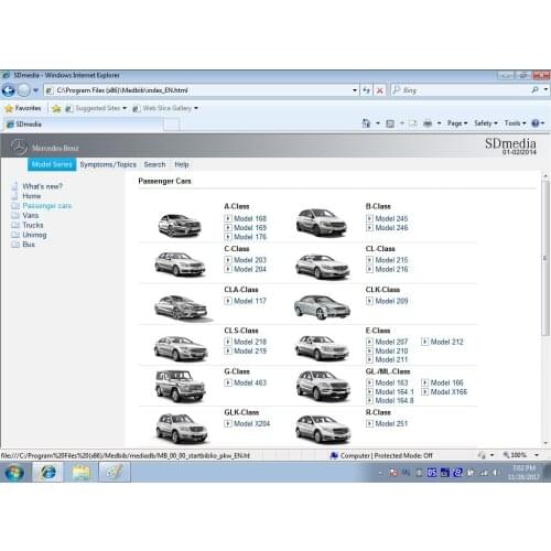 BENZ MB SD C3 Star OBD2 Mercedes-Benz Car Fault Diagnosis Instrument December 20th Engineer Software