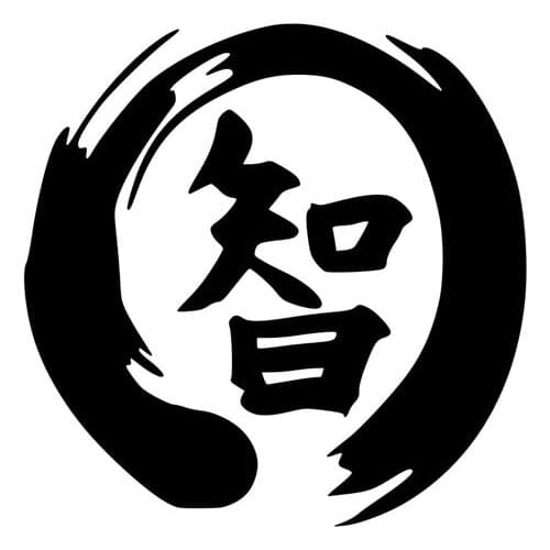 Chinese Fashion Chinese Characters Wisdom High Quality Car Sticker PVC Personality Body Window Exquisite Applique Decorate