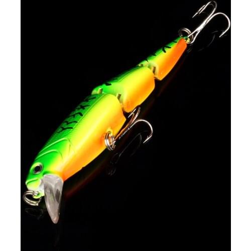 Multi Jointed Fishing Lure Bait Bass Crank Minnow Swimbait Life Like Pike New Señuelos De Pesca Mar Soft Lures For Fishing