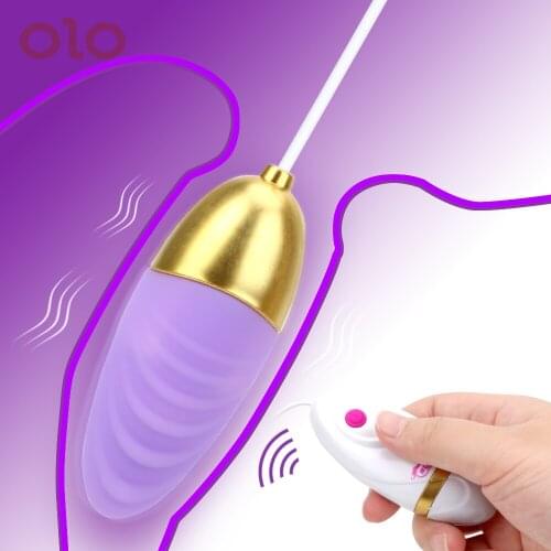 OLO Bullet Vibrator 12 Speed Clitoris Stimulate Vagina Ball Female Masturbation Vagin Massage Vibrating Egg Sex Toys for Women