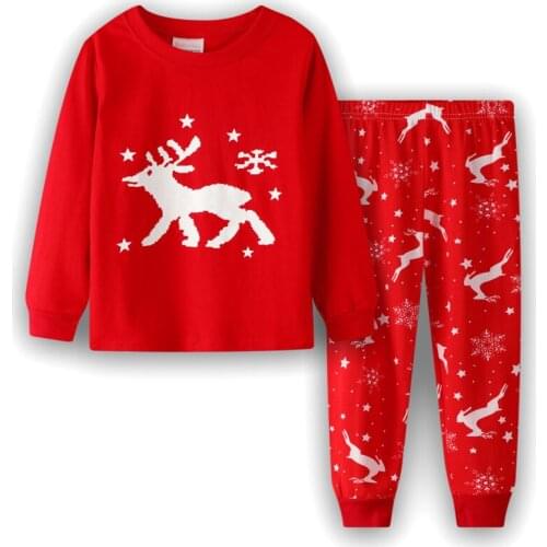 Winter Fashion Toddler Girls Christmas Pajamas Girl Winter Clothing Sets Childrens Outfits Baby Boy Fall Clothes Sleepwear Set