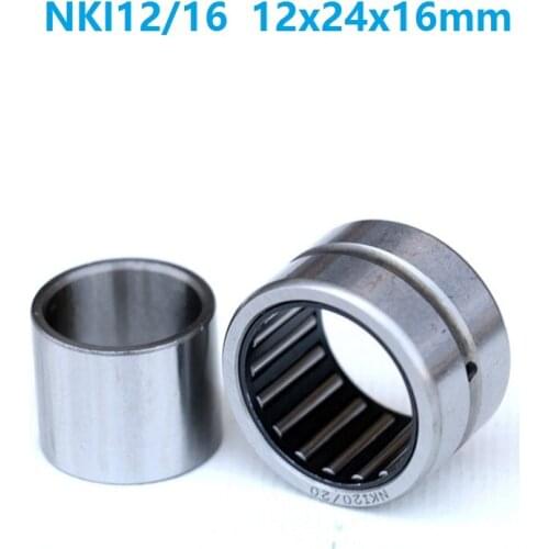 10pcs NKI12/16 Needle roller Bearing 12x24x16 mm with inner ring