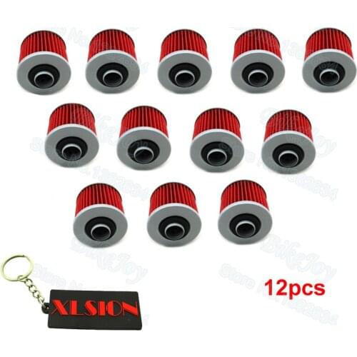 12x Oil Filter For Yamaha TRX850 SR250 SZR660 XV535 FZR250 SRX600 SR250 XC200