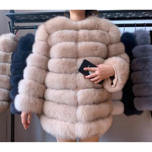 White Thick Warm Fur Long Sleeve O-neck Jacket Winter Fashion Women Faux Fur Furry Coat Outerwear Overcoat Plus Size 3XL