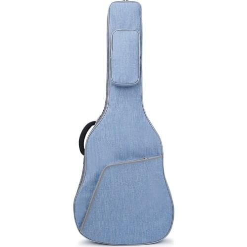 40 / 41 Inch Guitar Bag Carry Case Backpack 600D Oxford Waterproof Acoustic Folk Guitar Gig Bag Cover with Shoulder Straps