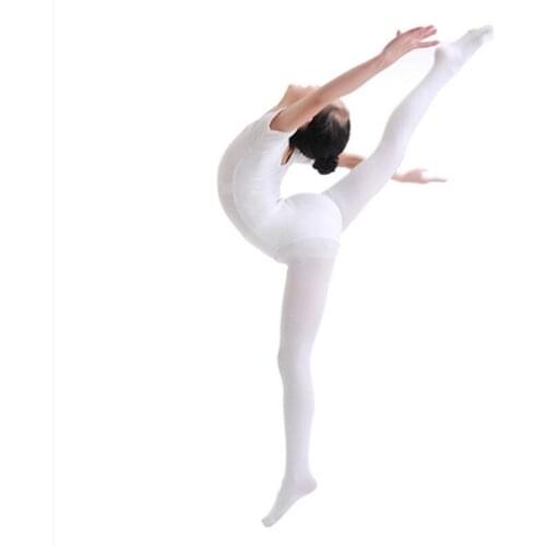 Children Ballet Dance Tights Dance Socks 80D High Elastic Velvet Ballet Dance Performance Practise Evening Dance Pants Socks