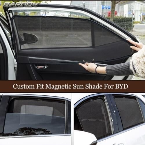 For BYD Song Tang Yuan Surui M6 E5 / Magnetic Special Curtain Window SunShades Mesh Shade Blind Fully Covered