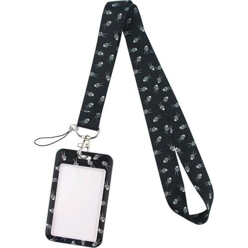 JF433 Human Organs Hands Lanyard For Keys Cute Phone Straps ID Badge Case Bank Credit Card Holder ID Badge Holder Accessories