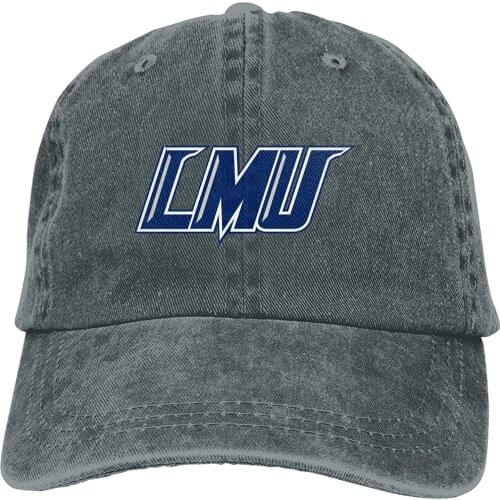 2020 Best Selling Ali Yee Lincoln Memorial University Logo Unisex Adult Denim Hats Adjustable Baseball Cap Hat Driver Cap