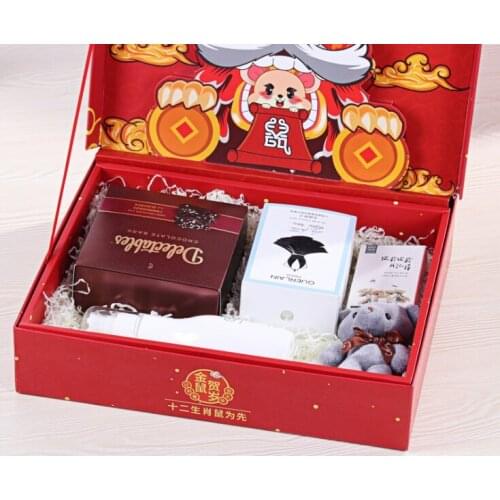 Custom LOGO Metal Logo Portable Folding Paper Gift Box Clothing Packaging Box ---DH12194