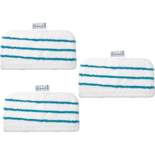 3PCS Steam Mop Pads For Black & Decker Mop Pads FSM1600 FSM1610 FSM1620 FSM1630 Washable Replacement Mopping Cloth Parts