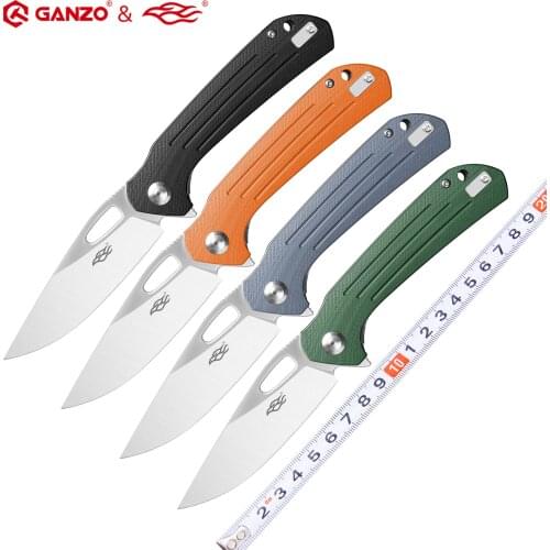 2021 Newest Version FH921 Firebird Ganzo FBKNIFE D2 Blade 60HRC G10 Handle Outdoor EDC Tool Pocket Folding Knife for Camping