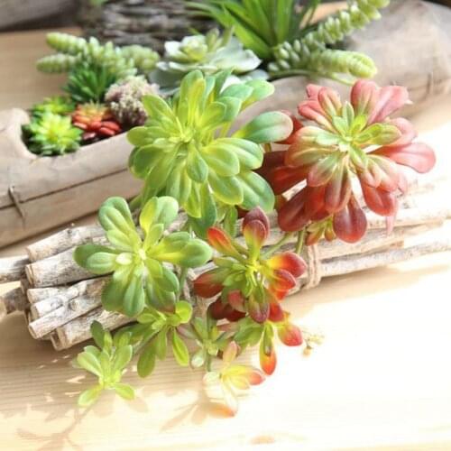 Artificial Plants Plastic Grass Green Fake Plastic Plant Decorative Flowers Garden Home Decoration Simulation Grass Fake Plants