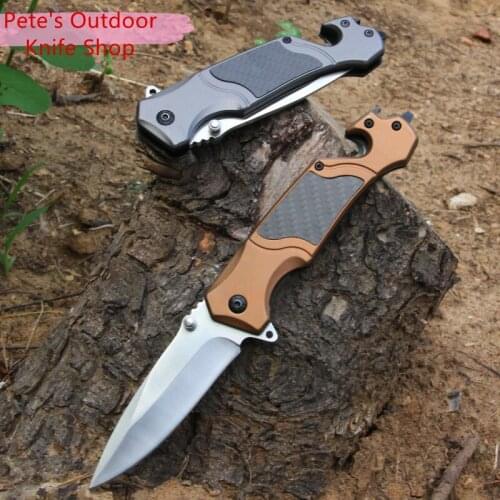 Portable Folding Knife, Outdoor Multifunctional Swiss Army Knife, Jungle Adventure Camping Hiking Survival EDC Tool Steel KNIFE