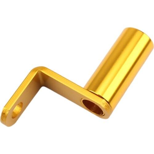 Motorcycle Handlebar Rearview Extender Mount Head Balance Bar Brackets