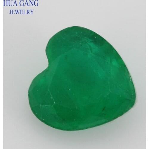 Synthetic Colombia Stone Heart Shape For Jewelry Making Synthetic Crystal&Glass Gems 3x3~10x10mm Free Shipping