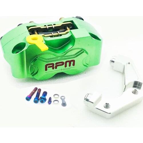 Motorcycle RPM Brake Calipers 200mm 220mm Disc Brake motorcycle four piston brake calipers pump For Yamaha honda suzuki Kawasaki