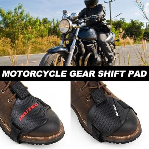 Universal Motorcycle Gear Shift Pad Adjustable Motorbike Shift Gear Lever Rubber Shoe Cover Durable Lightweight Boot Protector