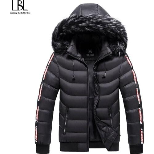 Outwear Parkas Men Warm 2020 Winter Thick Jacket Male New Fashion Coat Men Windproof Hat Detachable Parkas Jacket Men Waterproof