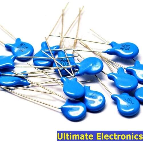 20pcs 100pF 101 3KV 0.1nF 3000V High Voltage Ceramic Disc Capacitor