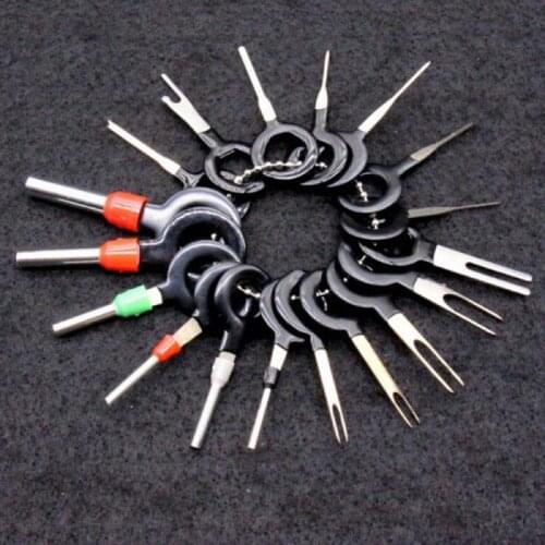 3/18pcs Car Terminal Removal Tool Set Needle Remover Electrical Wiring Crimp Connector Pin Retractor Needle Removel