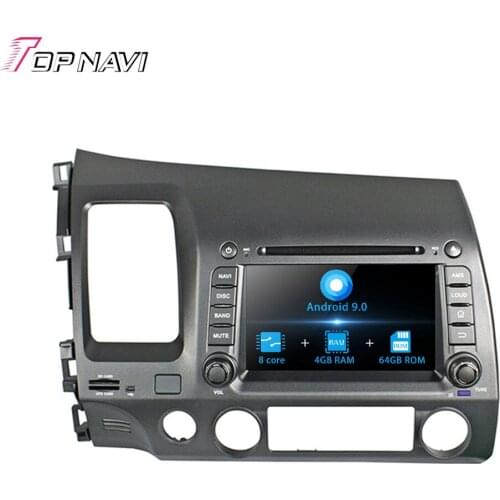 Autoradio 7'' Octa Core Android 9.0 Car GPS Navigation For CIVIC left driving 2006 - 2011 Auto Car Radio Multimedia system 2 Din