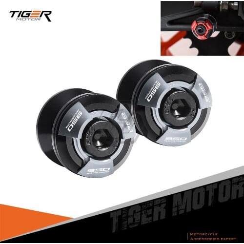 For Ducati Multiestrada 950 2017-2021 Motorcycle Accessories Swingarm Spools Slider Stand Screws