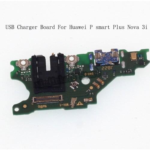 For Huawei P Smart Plus USB Plug Charger Board Microphone Module Cable Connector For Huawei Nova 3i Replacement Repair kit