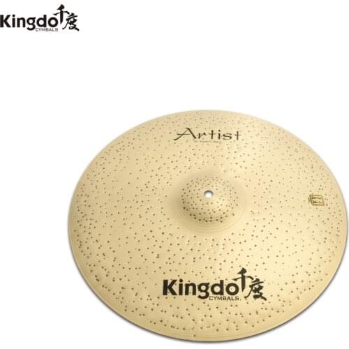Kingdo B20 handmade Artist Modern series 16"crash cymbal for drums