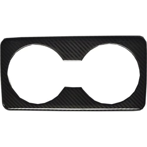 Metal Interior Accessorie Rear Seat Water Cup Cover Trim for Mazda Cx30 Cx 30 Cx-30 2019 2020 Car Styling Sticker Accesories