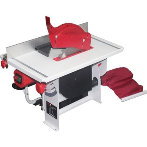 800W Push Table Saw Household Mini Dust-free Chainsaw 220V Woodworking Desktop Table Saw Copper Wire Cutting Machine FS-200