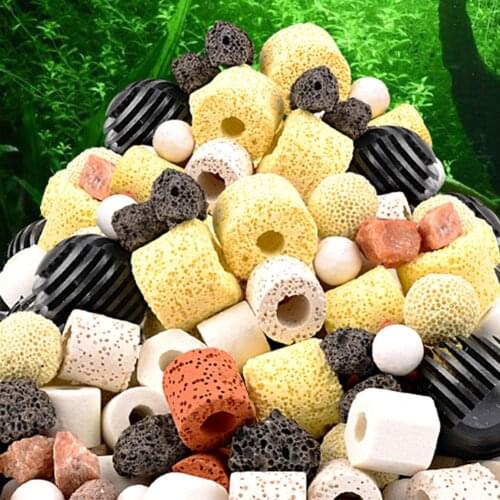 Scientific Ratio Aquarium Filter Material House Filter Material Ceramic Loop Biochemical Ball Activated Carbon