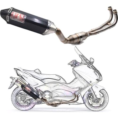 For tmax500 Exhaust Full system FOR Yamaha T-max Tmax 500 530 2018 2019 2020 tmax530 tmax500