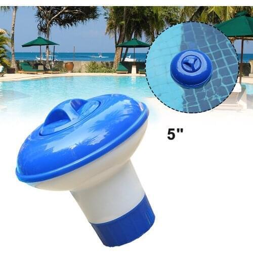 Pool Cleaning Effervescent Chlorine Tablet Cage Swimming Pool Clarifier Chemical Floater Dispenser Home Clean 2
