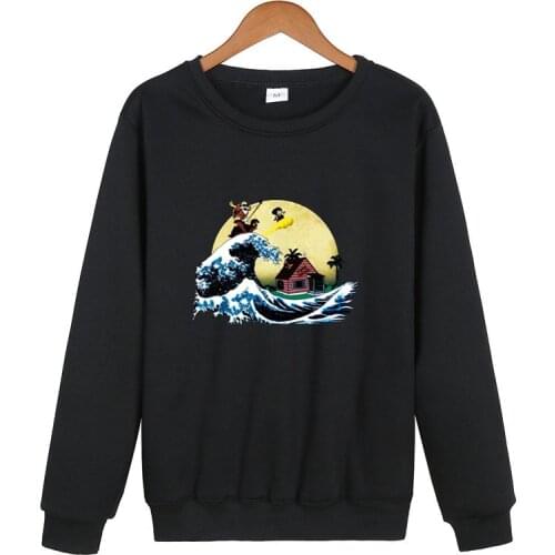 Goku Newest Japanese Anime Men Hoodie sweatshirt Cosplay Saiyan Son harajuku Goku Pocket Men/Women Hooded Sweatshirts Hoodies