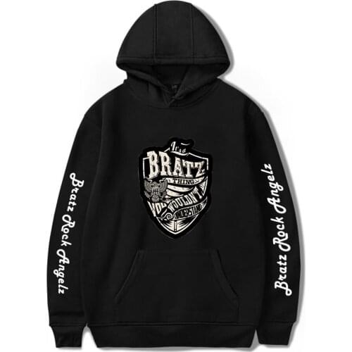 Bratz Rock Angelz Hoodie Bratz Sweatshirts Hoodie Oversize Men Women Harajuku Casual Hoody Long Sleeve?Autumn Winter men Clothes