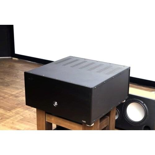 YC-7400A high-power pure final stage power amplifier, cinema fever final stage power amplifier, frequency response: 10HZ--30KHZ
