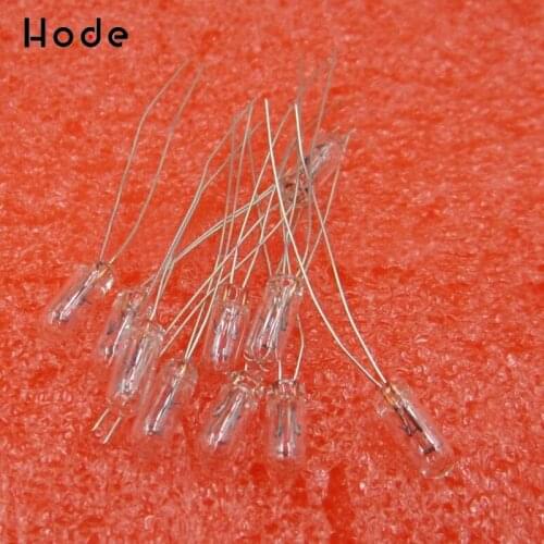 100PCS 12V ultra-bright incandescent bulbs 3MM bulb tungsten filament bulb